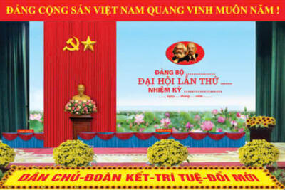 Hướng dẫn nghi lễ và một số nội dung liên quan tới đại hội đảng bộ các cấp