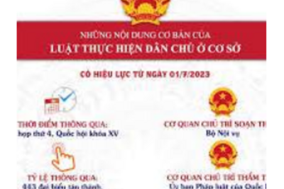 Tuyên truyền Luật Thực hiện Dân chủ ở cơ sở