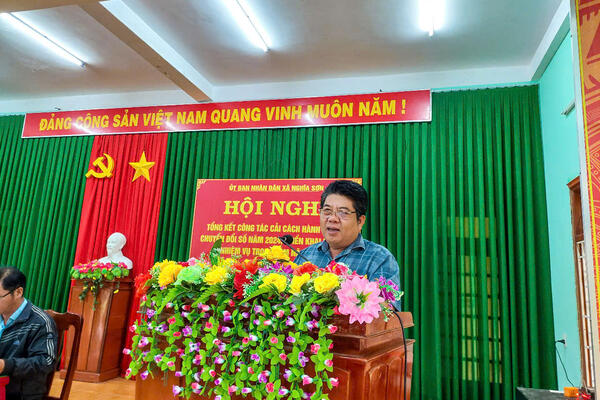 Nghĩa Sơn tổng kết công tác cải cách hành chính, chuyển đổi số năm 2024